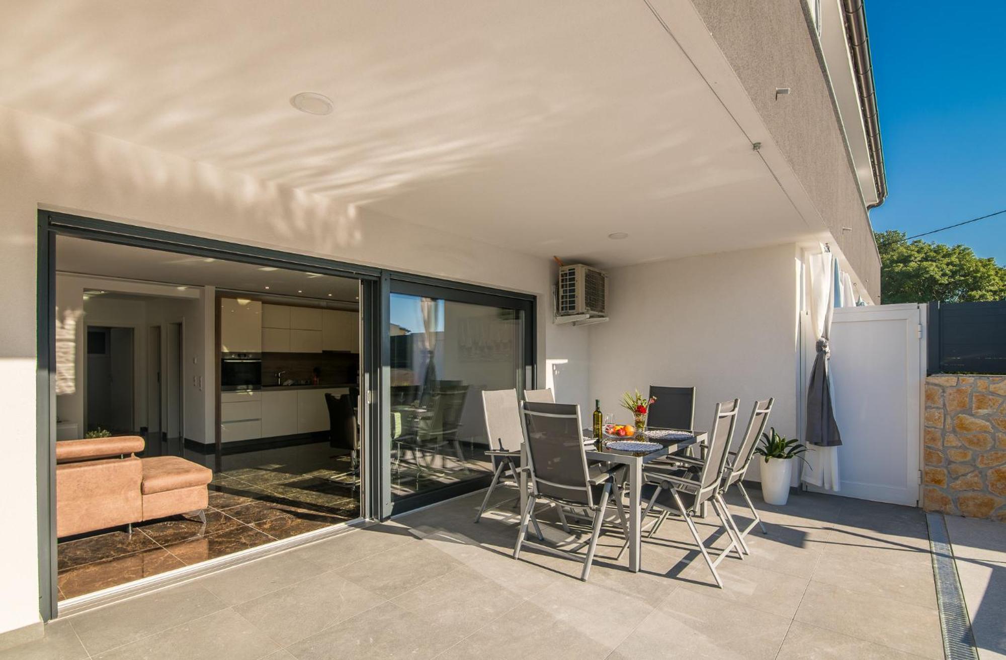 Apartment Aurora Island Krk Malinska Sveti Anton  ภายนอก รูปภาพ